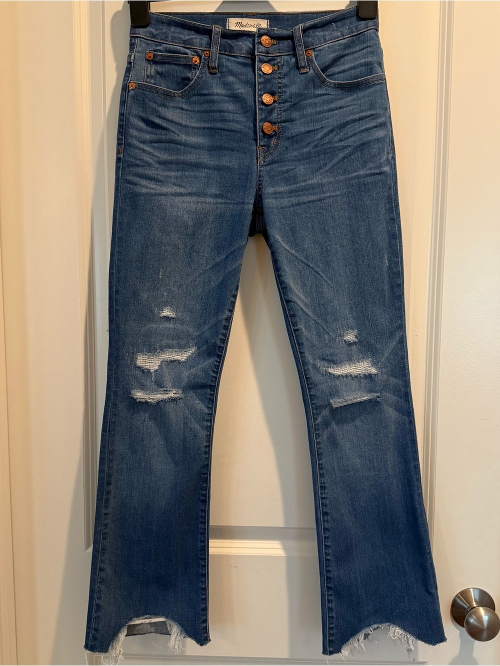 Madewell Cali Demi-boot flare Jeans